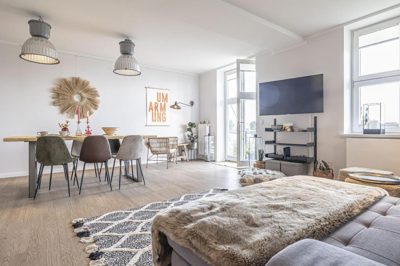Fewo1846 - Meerfreiraum - Elegante 2-Zimmer-Wohnung Mit Balkon Und Meerblick Flensburg Exterior photo