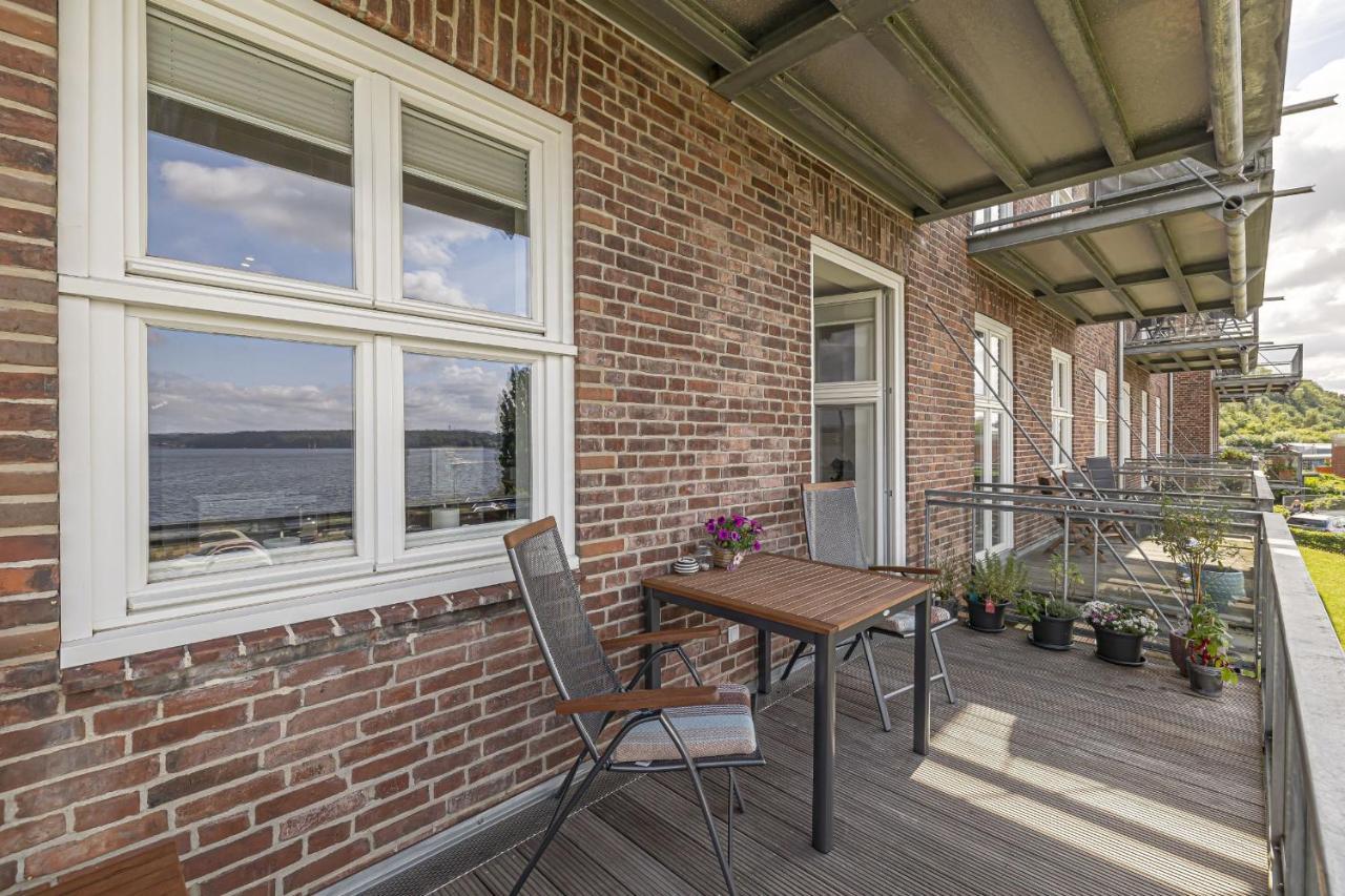 Fewo1846 - Meerfreiraum - Elegante 2-Zimmer-Wohnung Mit Balkon Und Meerblick Flensburg Exterior photo