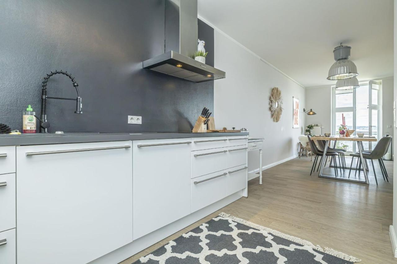 Fewo1846 - Meerfreiraum - Elegante 2-Zimmer-Wohnung Mit Balkon Und Meerblick Flensburg Exterior photo